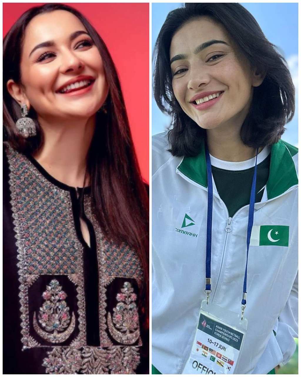 Internet Finds Hania Aamir’s Doppelgänger in Pakistan’s Netball Champion Nisha Sultan