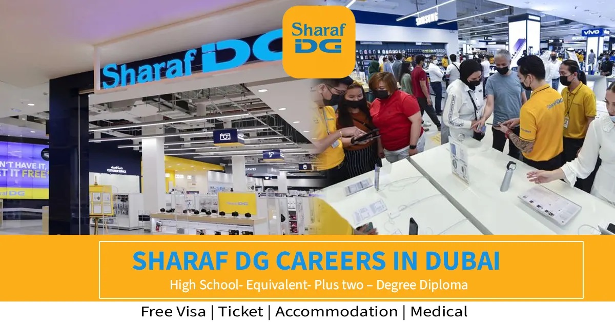 SHARAF DG CAREERS IN DUBAI