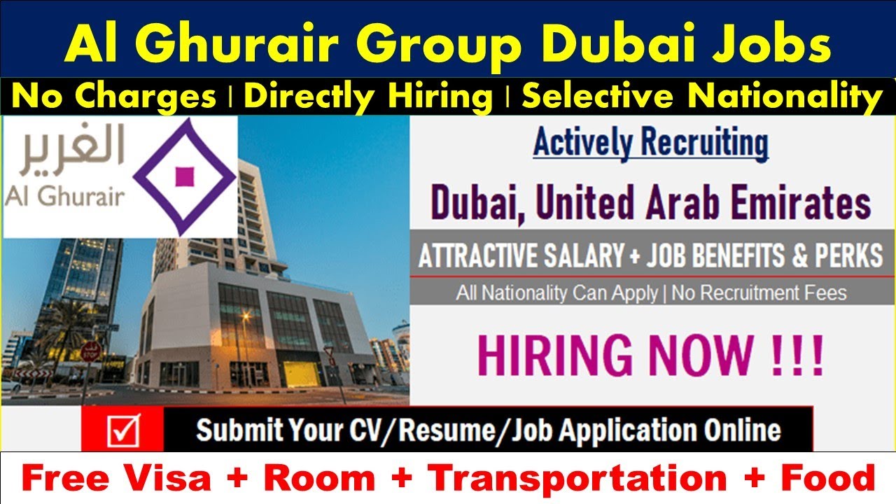 Al Ghurair Careers Group of Companies In Dubai Announced Vacancies 2 maxresdefault 1