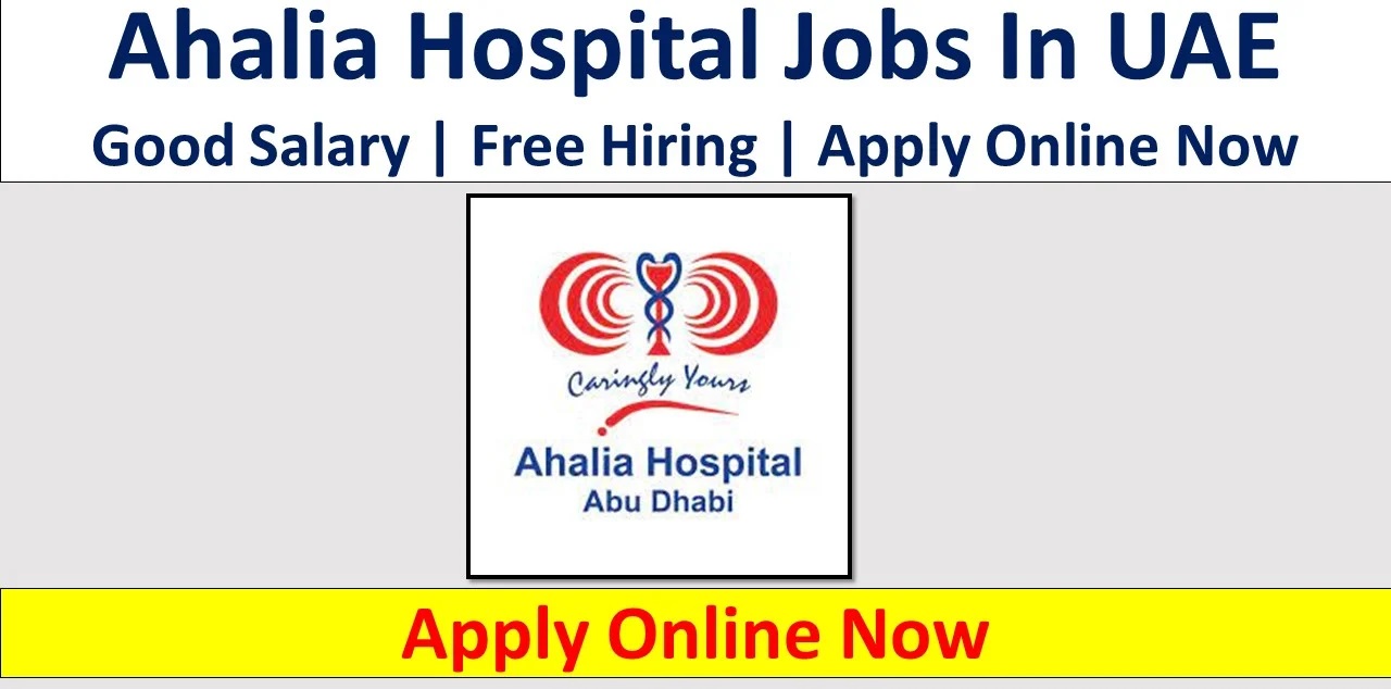 Ahalia Hospital Careers || Urgent Hiring || Apply Now || New Recruitment || 2025 2 ahalia hospital careers