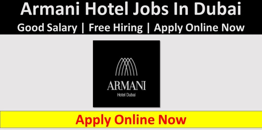 armani hotel dubai careers