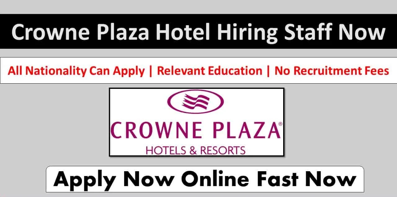 crowne plaza careers jobs in dubai