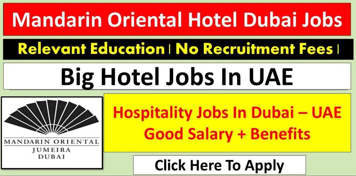 mandarin oriental careers