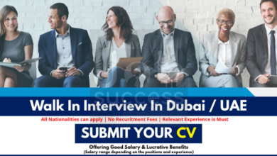 Walk in Interview in Dubai Tomorrow & UAE Latest Updates | Feb 25