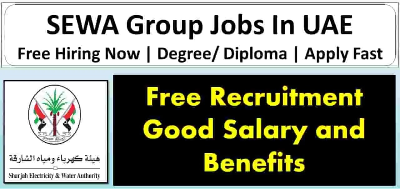 SEWA Careers 2025: Sharjah Electricity & Water Authority Jobs 3 sewa careers sharjah jobs