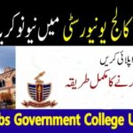 Government College University Lahore GCUL Jobs 4 GCUL